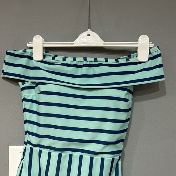 Modcloth Nautical Striped One Piece Swimsuit - Picture 4 of 4